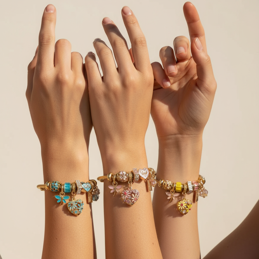 Sunset Charm Bracelet