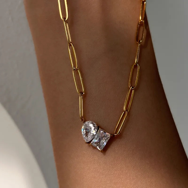 Dual Muse Link Necklace