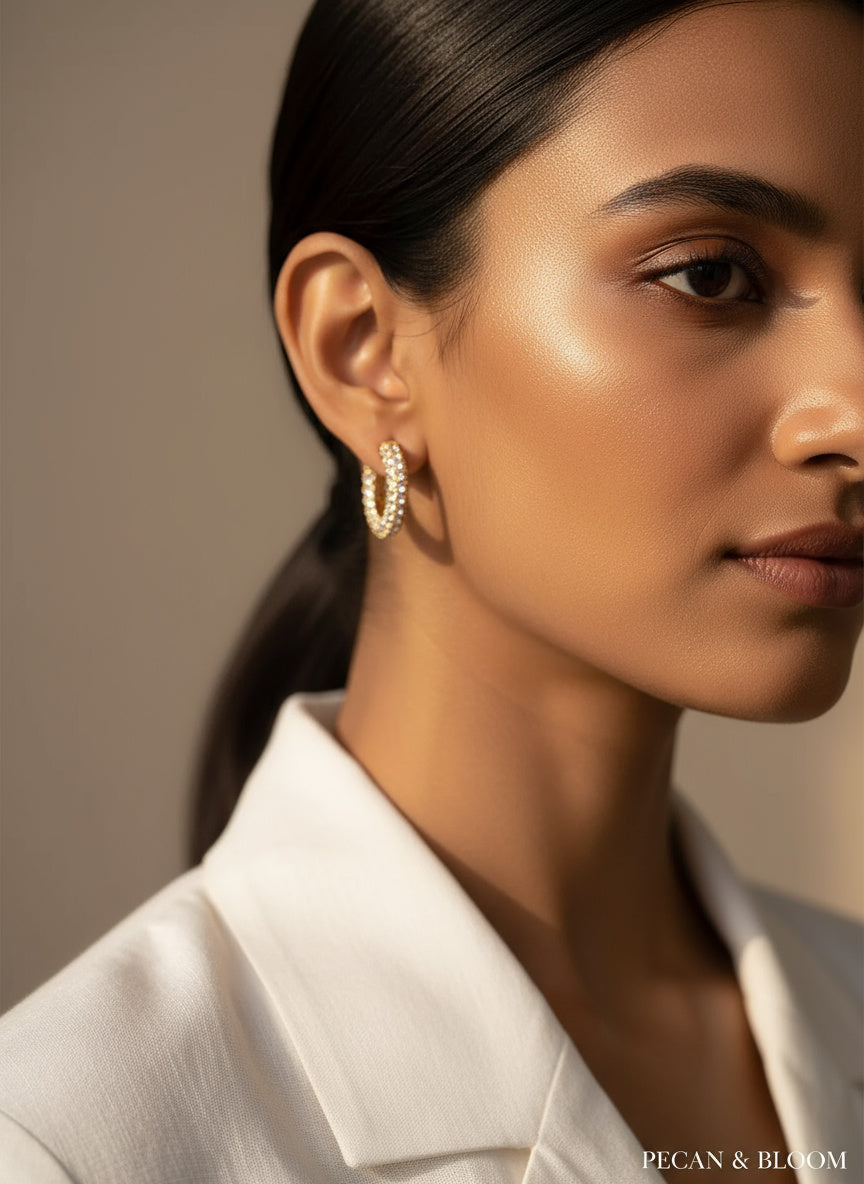 Nira Hoop Earrings