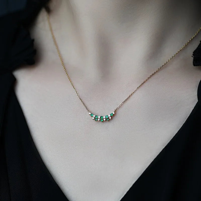 Verdelle Arc Necklace