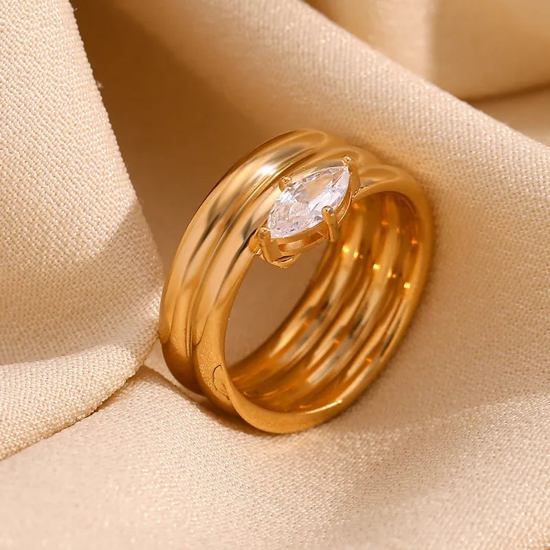 Horse Eye Wrap Ring