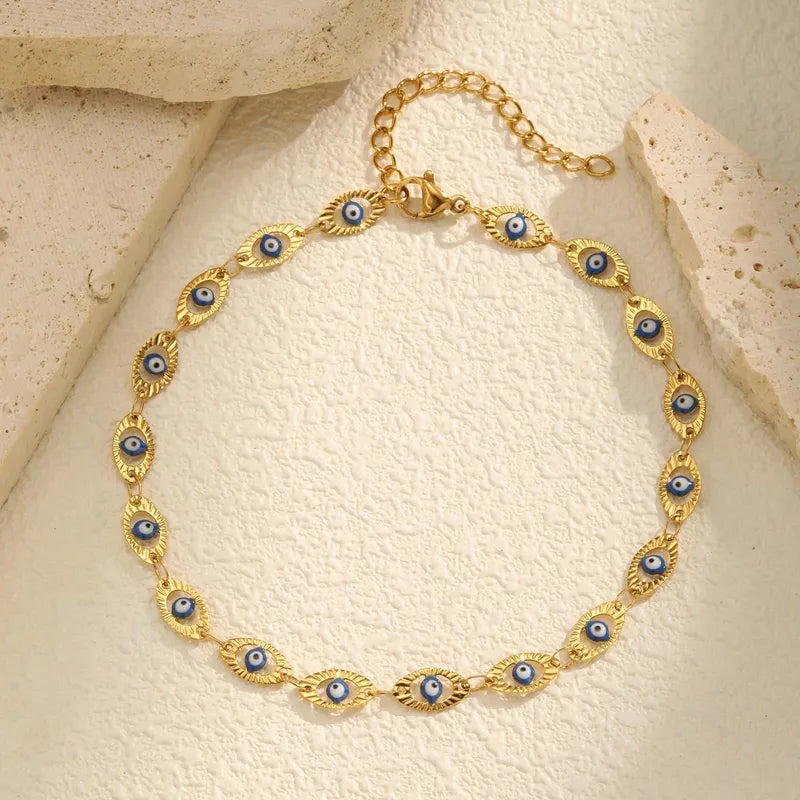 Myra Gold Anklet