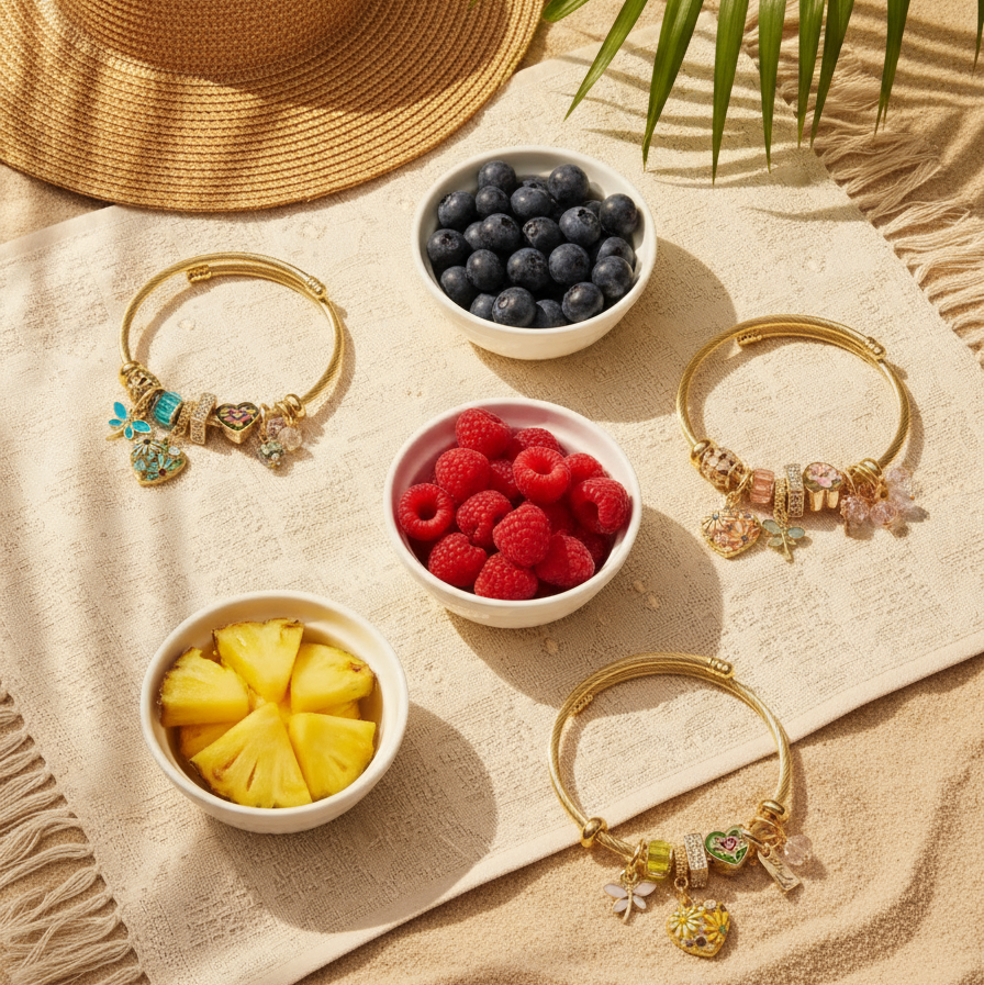 Sunset Charm Bracelet