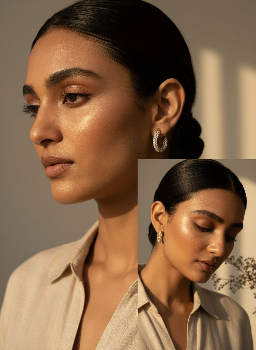 Nira Hoop Earrings