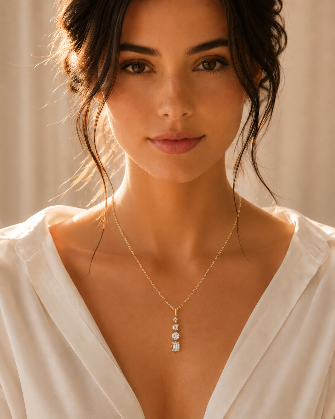 Élodie Drop Necklace