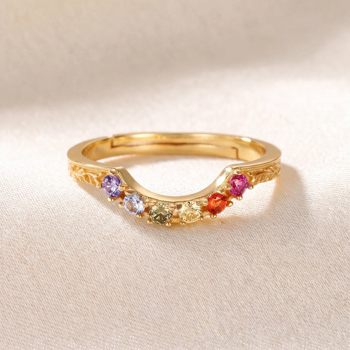 Rainbow Arc Ring
